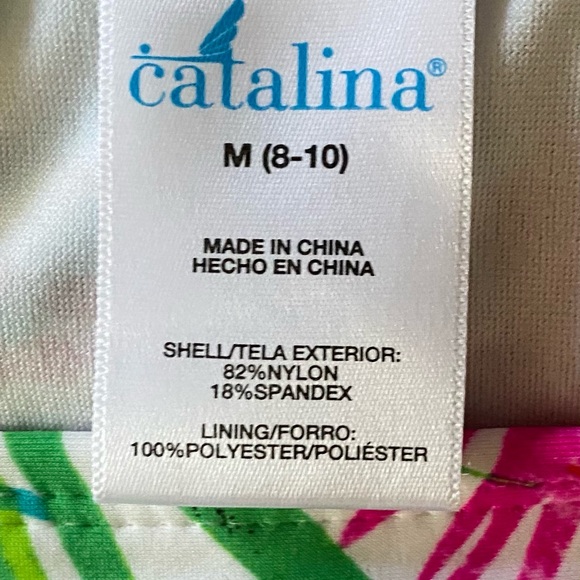 Gorgeous VIBRANT Tropical CATALINA Hipster BIKINI M 8-10 - Picture 5 of 12